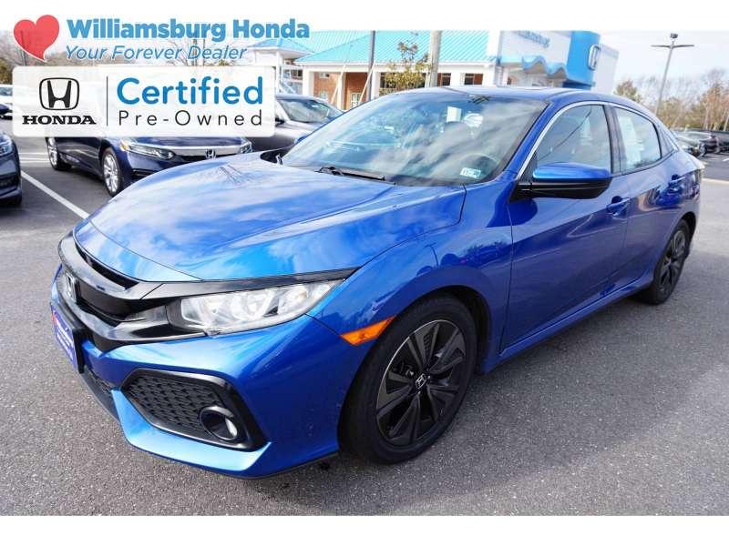 Certified Pre Owned 2017 Honda Civic Hatchback Ex 4 Door Hatchback